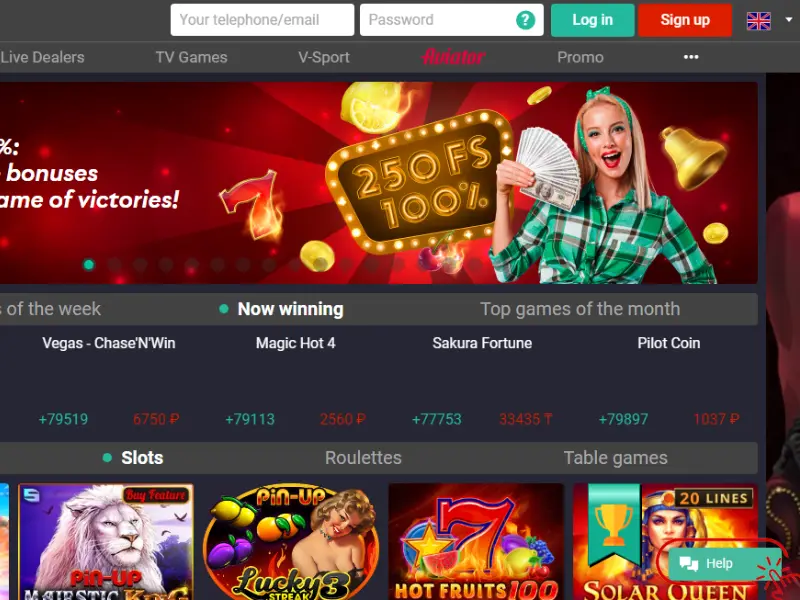 casino pin up online game stots casino pin up online game stots